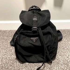 Authentic Prada Mini Vela Nylon Backpack